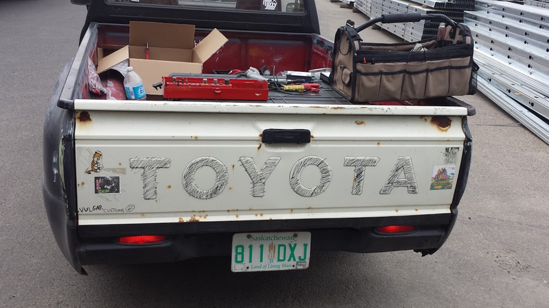 Illustration for article titled Some Pics of the Toyota in better days.